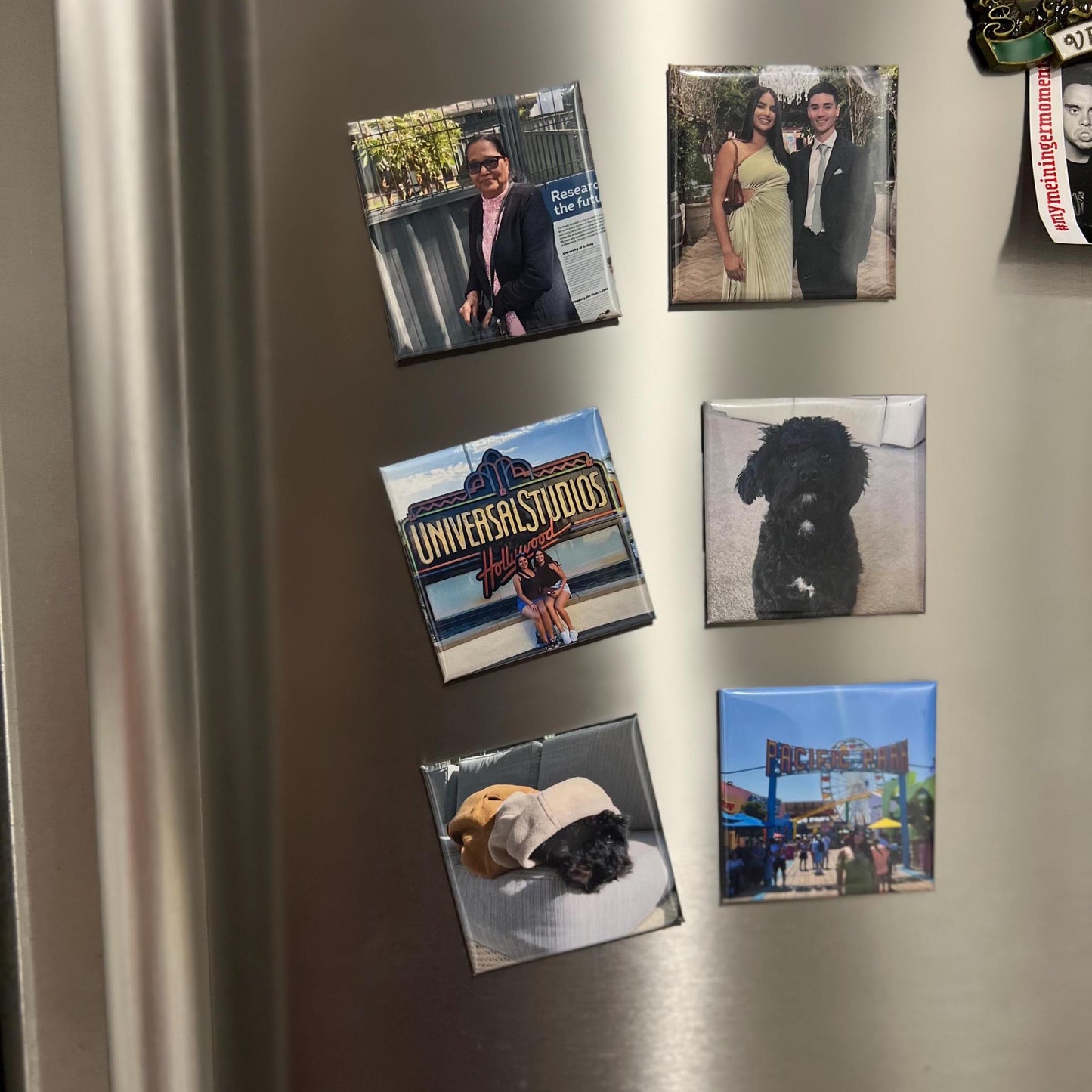 Customised Photo Magnets - 6 Pack